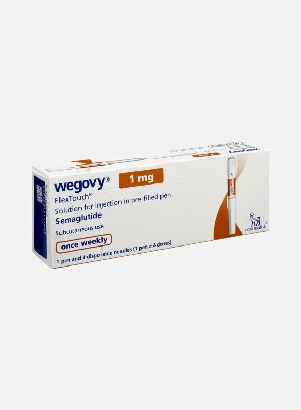 Wegovy (Semaglutide) Weight Loss Injection (1mg)